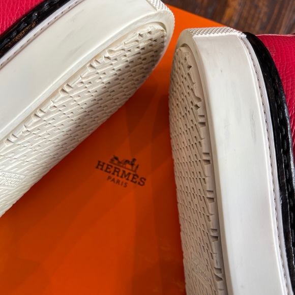 Authentic 🧡Rare🧡 Hermès Sneakers - Picture 15 of 16